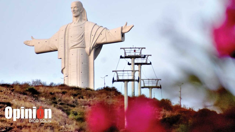 El Cristo de la Concordia, uno de los sitios turísticos más visitados en el municipio. DICO SOLIS