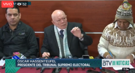 Óscar Hassenteufel Aclara Que No Renunció A La Presidencia Del TSE – Eju.tv