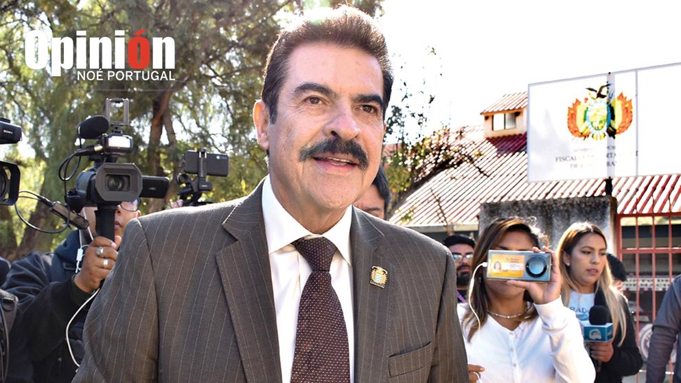 El alcalde de Cochabamba, Manfred Reyes Villa./ NOÉ PORTUGAL