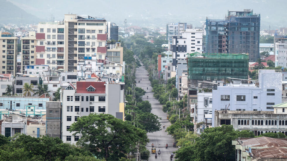 Mandalay, la segunda ciudad de Birmania, en una imagen del 5 de julio de 2024