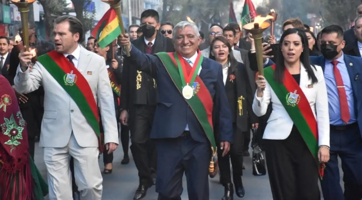  El inicio del desfile de teas por la efeméride paceña está previsto para las 17:00, conozca los detalles