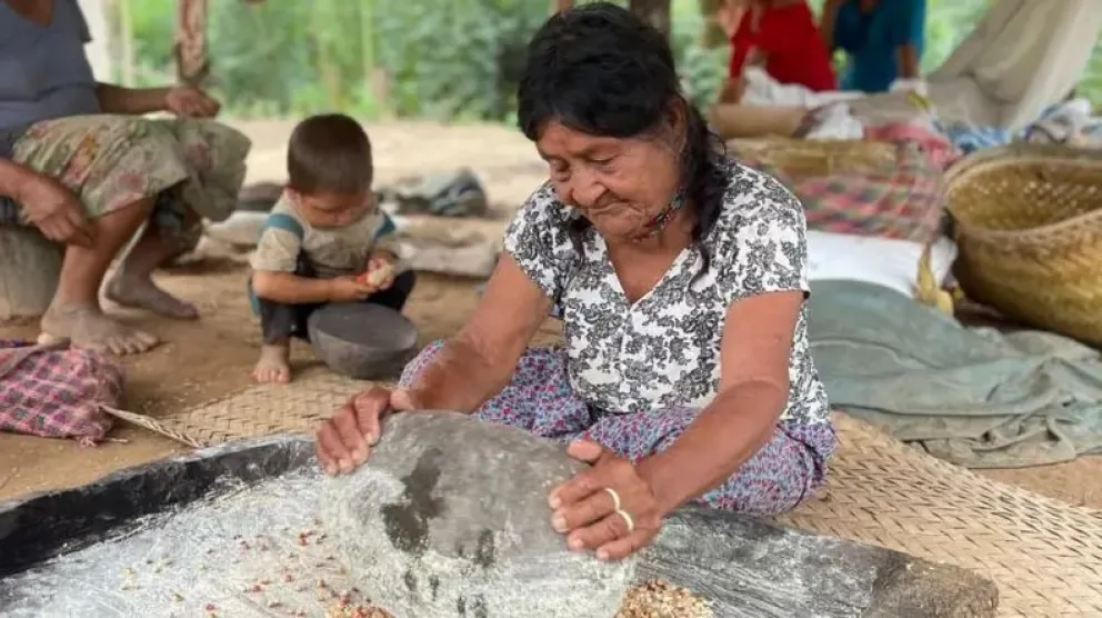 Martina Canchi Nate, una abuela de la comunidad tsimane. Foto: BBC