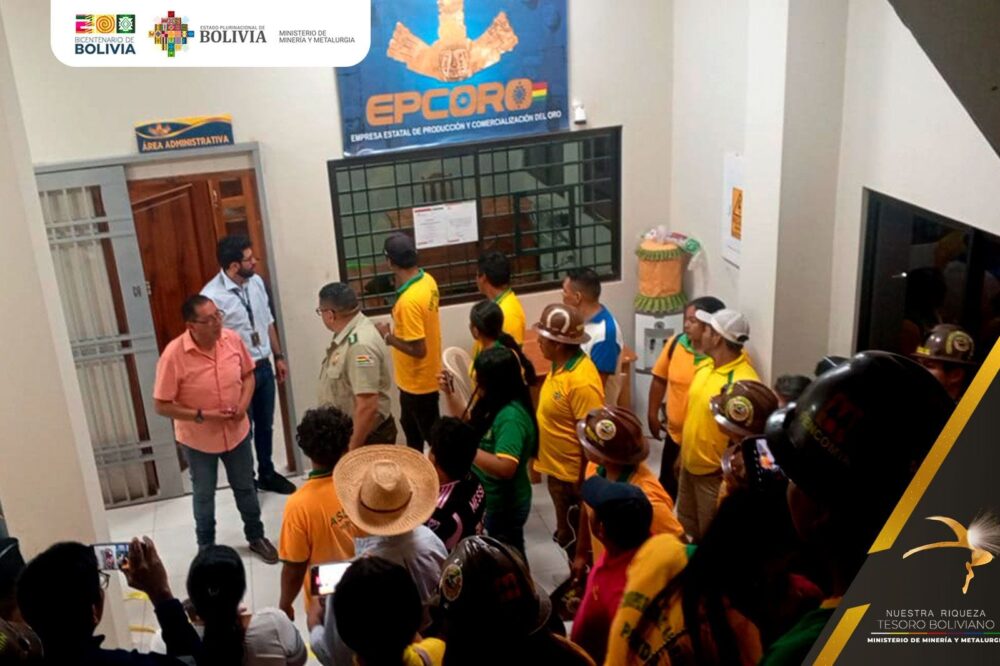 Empresa estatal del oro ya cuenta con oficina en La Paz y una primera sucursal en Riberalta