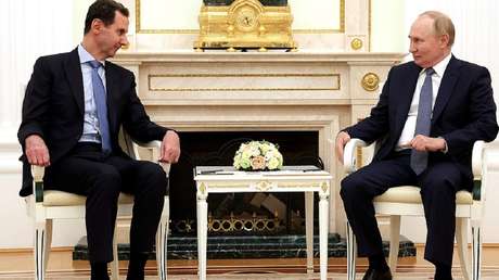 Putin se reúne con el presidente de Siria