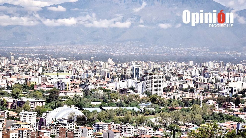 La ciudad de Cochabamba./ DICO SOLÍS