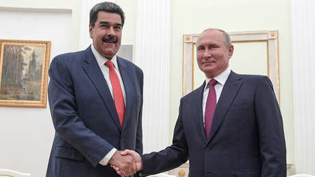 Putin felicita a Maduro por su victoria en las presidenciales de Venezuela