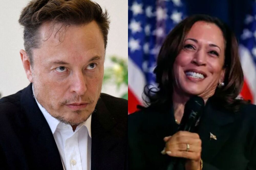 Elon Musk ataca a Kamala Harris y compara Estados Unidos con Venezuela