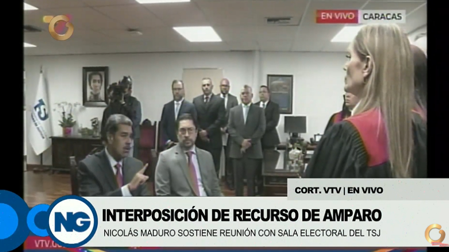 Presidente Nicolas Maduro en el TSJ