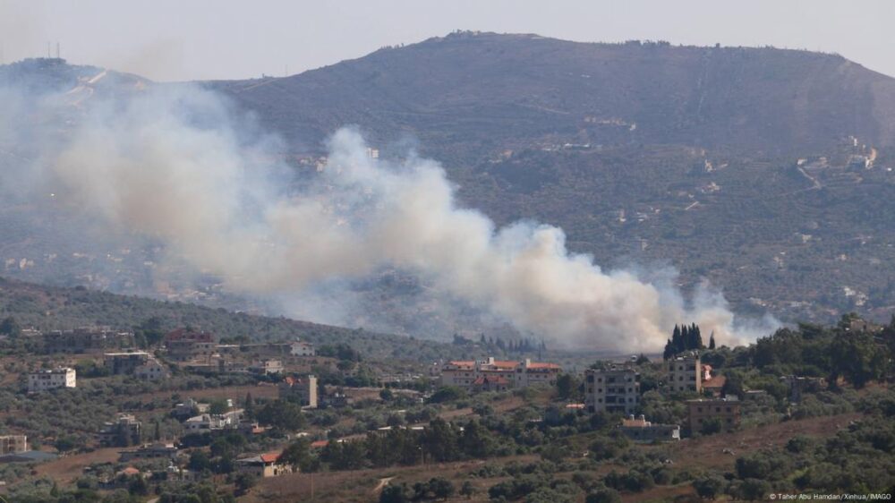 Ataque israelí en Kfr Kila, Líbano. (Archivo).