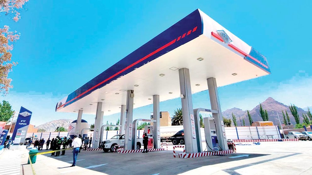 Una estación de servicio de venta de gasolina y diésel./ YPFB/ABI