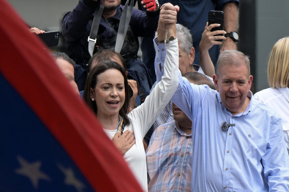 "Somos un equipo, un bloque indisoluble", dice Machado sobre su relación con Edmundo González Urrutia