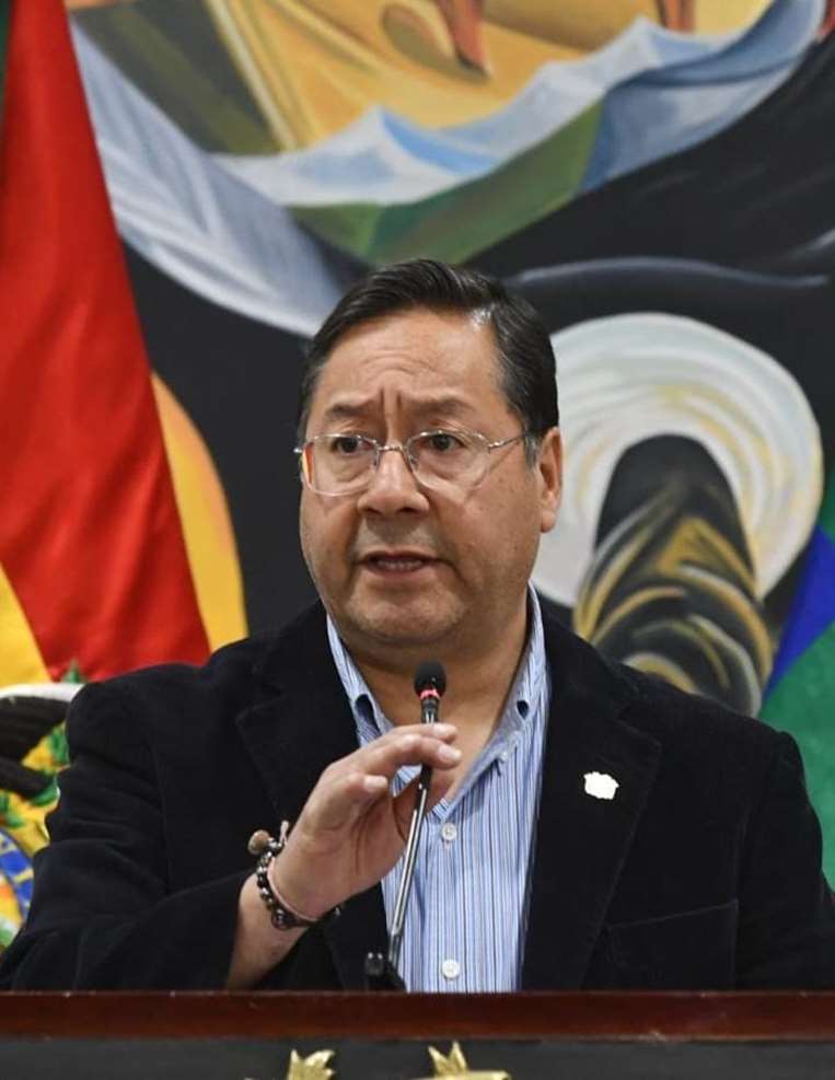 Luis Arce Catacora, presidente de Bolivia