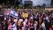 Manifestación en Tel Aviv por la liberación de los rehenes israelíes secuestrados por Hamás.