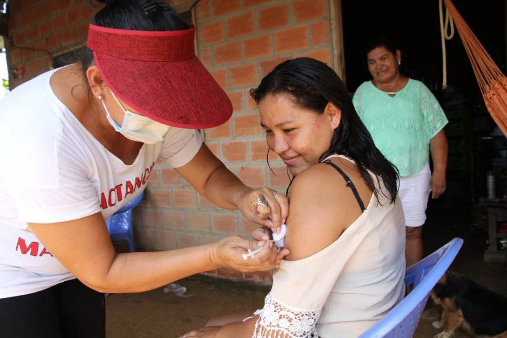 Salud destaca cobertura de 93% en vacunación contra la influenza del grupo de 2 a 12 años