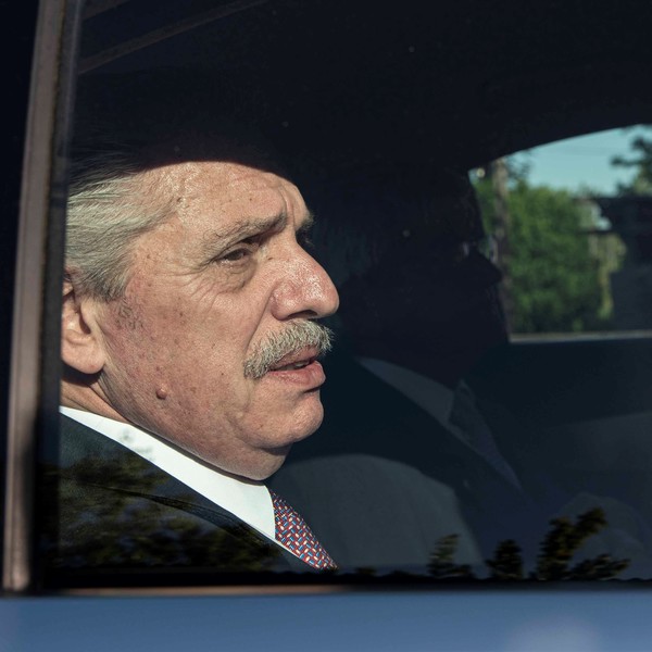 Alberto Fernández renunció a la presidencia del PJ. Foto EFE/ Sofia Torres ARCHIVO