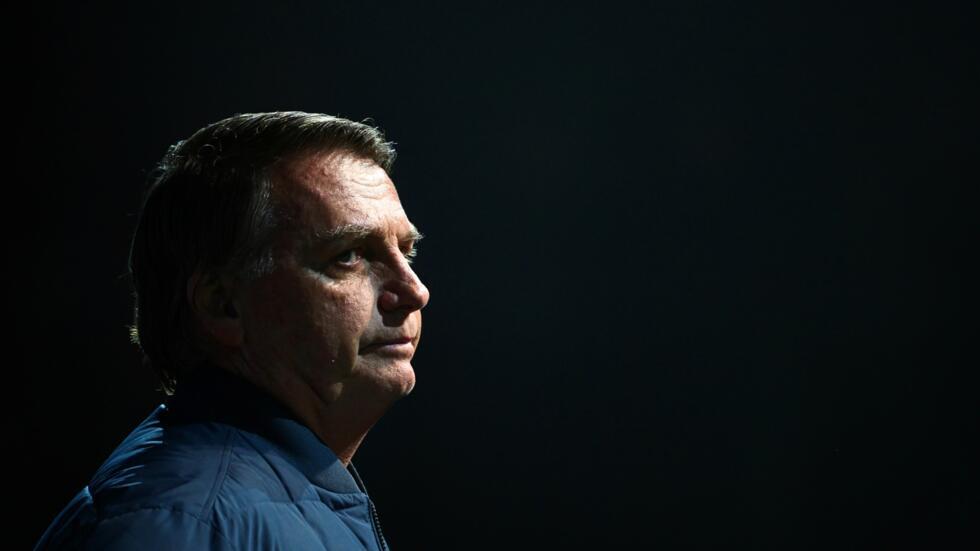 El expresidente de Brasil Jair Bolsonaro (2019-2022) en una conferencia en Balneario Camboriu, estado de Santa Catarina, el 6 de julio de 2024