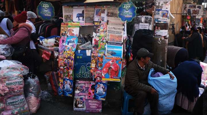 La mala hora de los medios impresos en Bolivia