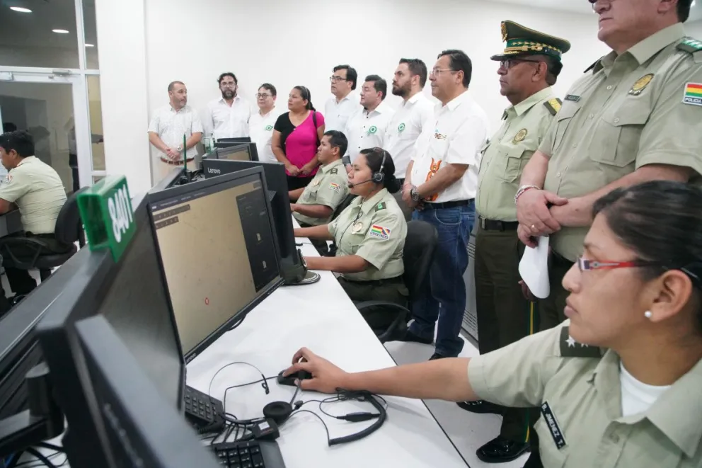 Una parte de los recursos del IDH que reciben los municipios debe dirigirse a seguridad ciudadana. Foto ABI