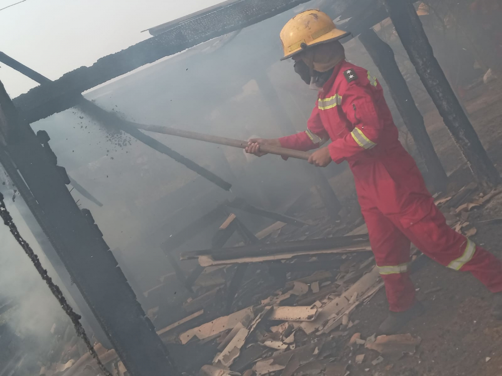 Incendio estructural en Villa Moisés es controlado por los Bomberos ‘Tocopilla’