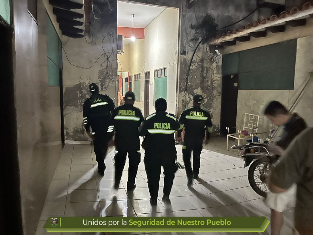 Operativo de alto impacto refuerza la seguridad: Policía intensifica control en zonas críticas