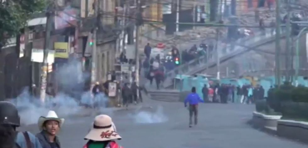 Lo que dejó la marcha evista: Heridos, peleas y el ultimátum a Arce 