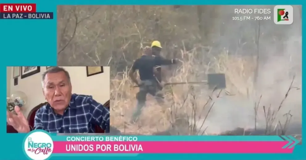 Captura de pantalla de la entrevista con Gonzalo Hermosa. FOTO: Captura de Pantalla