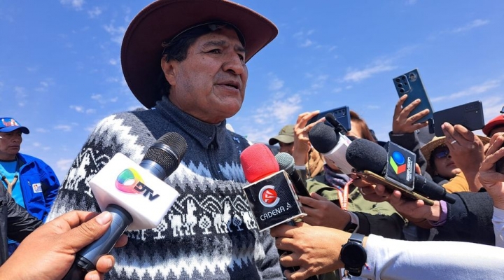 Morales suspende el bloqueo de caminos previsto para este 30 de septiembre