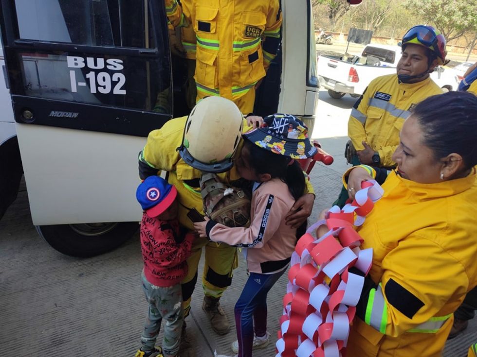 Voluntarios de Tarija: El panorama es desolador por los incendios 