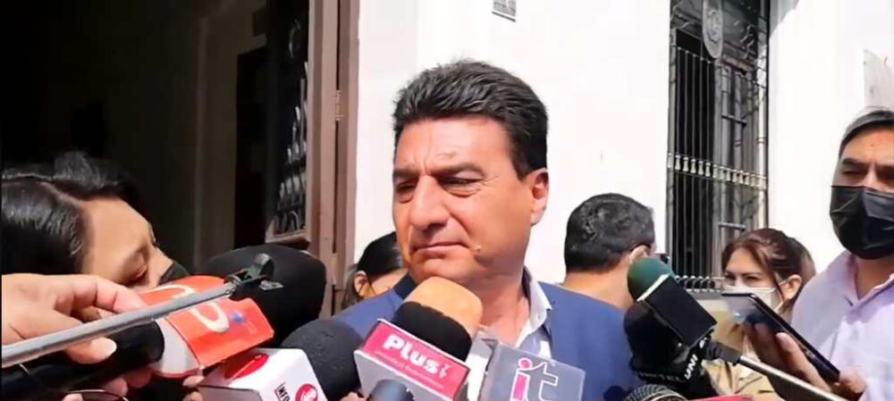 Alcalde de Tarija, Jhonny Torres Terzo.