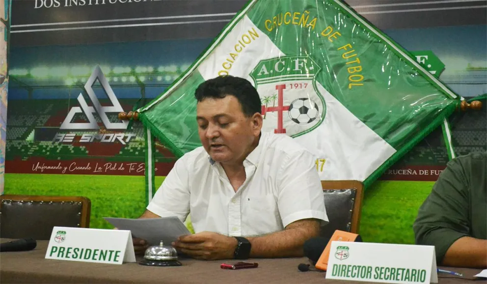 Noel Montaño, expresidente de la Asociación Cruceña de Fútbol. Foto: El Día