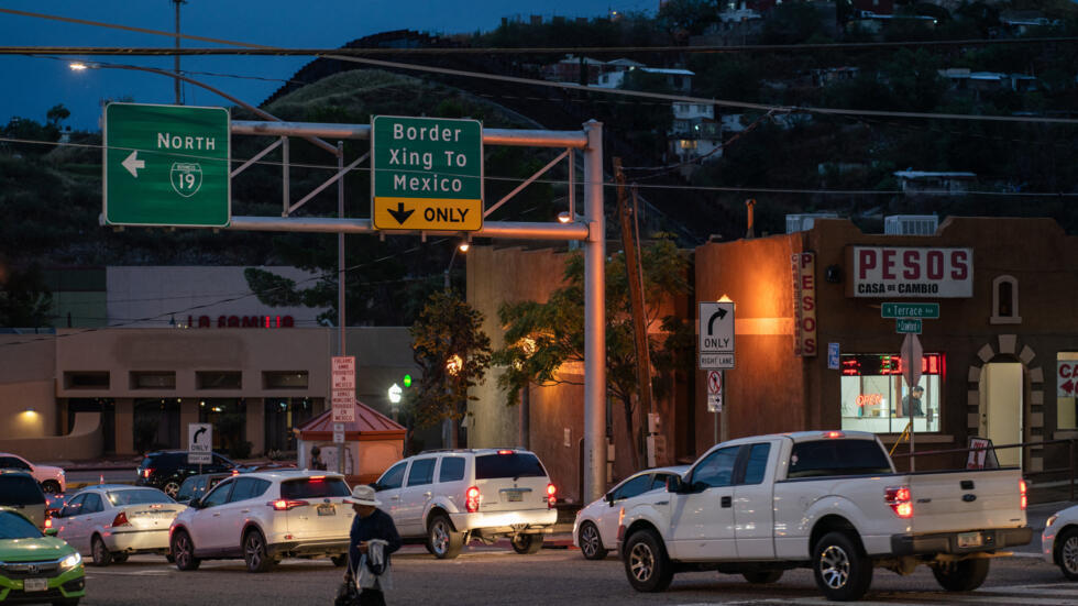 (Foto de ilustración) Nogales, Arizona, frontera con México, foto tomada 8 de octubre de 2022. (Foto de MAX HERMAN)