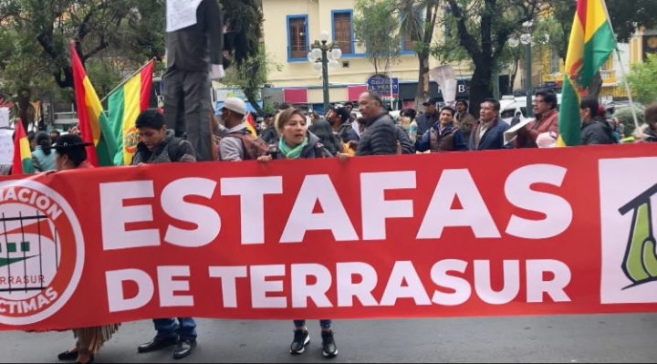 Asociación de víctimas estafa de Terrasur exige devolución de dinero por compra de terrenos