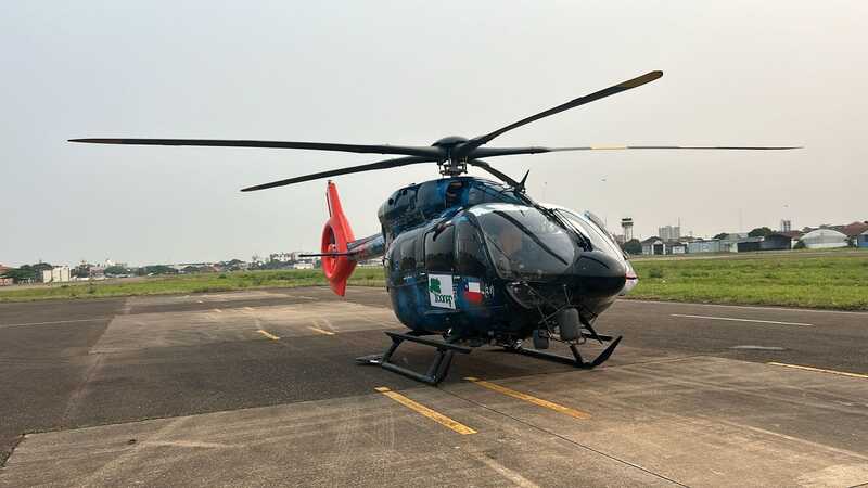 Helicóptero Airbus H145 con capacidad de descarga de 1.230 litros de agua se suma a la lucha contra incendios 