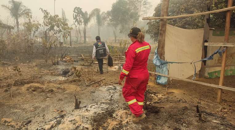 Son 29 las familias afectadas / Foto: Defensor del Pueblo