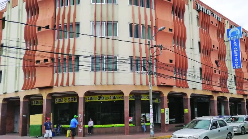 El Hotel Las Américas, en Santa Cruz. Foto: Archivo