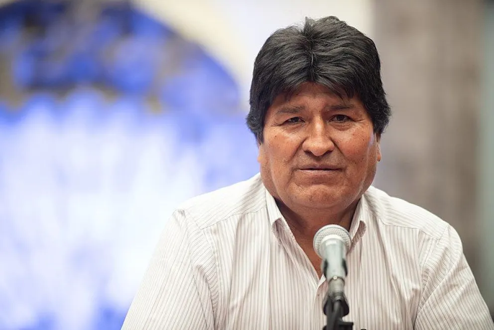 El expresidente Evo Morales. Foto: ABI