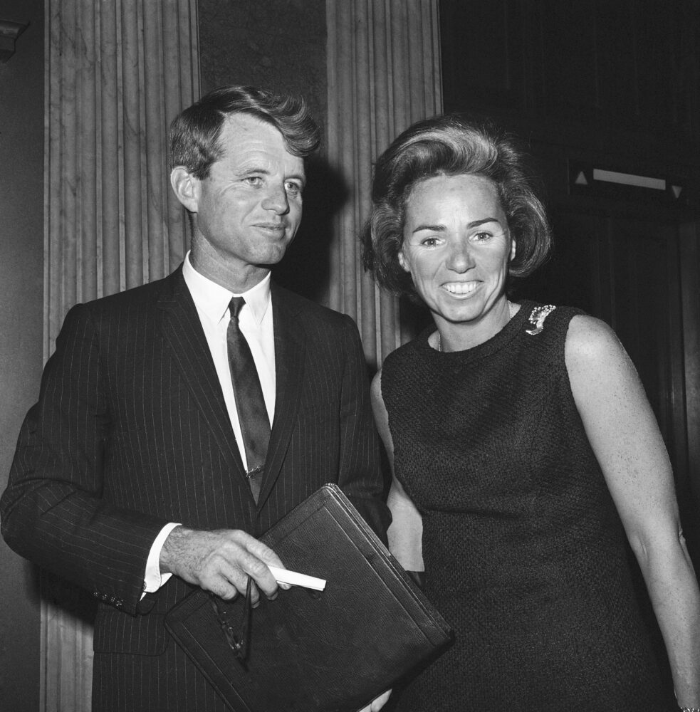 Ethel y Bobby Kennedy, en una imagen de 1965.