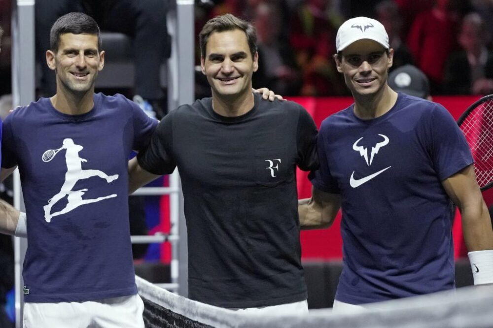 Djokovic, Federer y Nadal