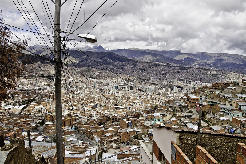 La Paz, capital de Bolivia