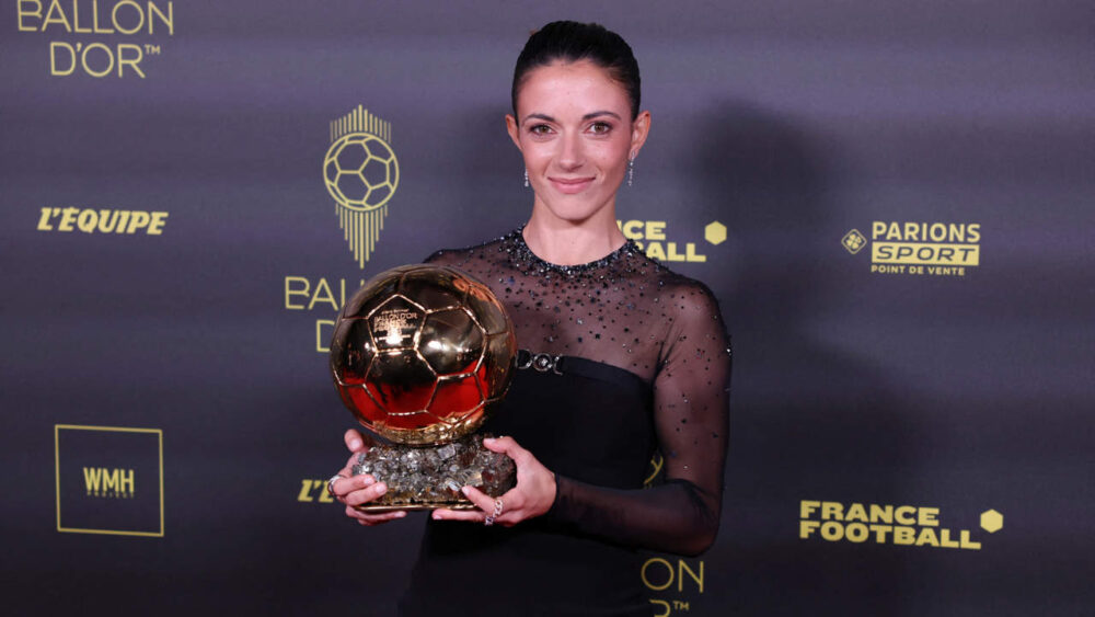 Atiana Bonmatí, con su primer Balón de Oro en 2023