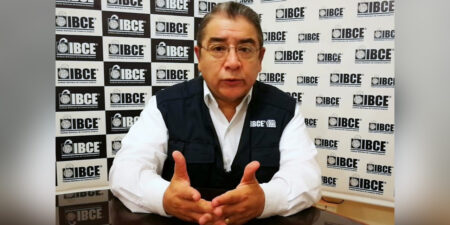 El gerente del IBCE, Gary Rodriguez. / Foto: Ahora El Pueblo