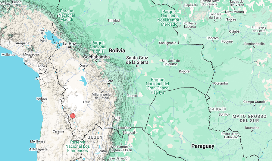 Registran sismo intermedio de magnitud 5 en Potosí