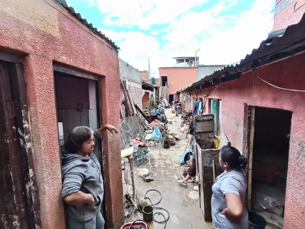 La Quebrada El Monte y el  miedo a otro desborde