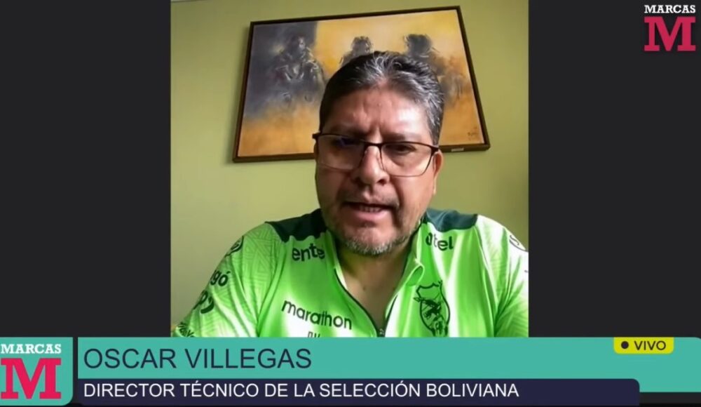 Óscar Villegas: 'La Selección Boliviana es para disfrutar, no para sufrir'