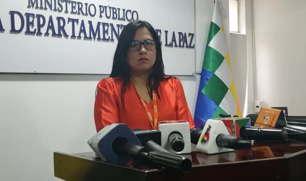 Odaliz Peñaranda, la nueva fiscal del caso abierto por tráfico de influencias contra el exsubprocurador, Juan Kaleff Clemor. Foto: Carlos Quisbert.