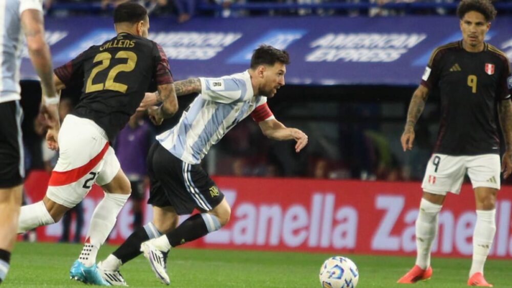 Messi asisti&oacute; a Lautaro en la victoria de la Selecci&oacute;n argentina.