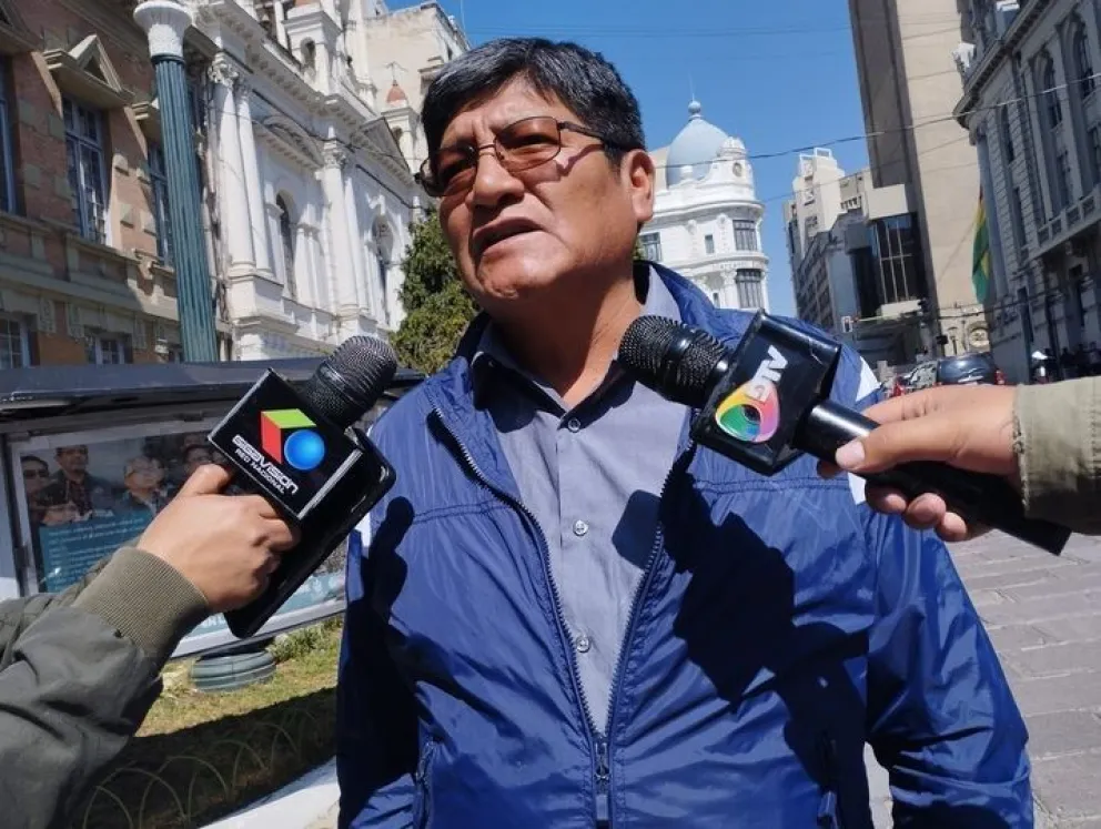 El ex dirigente minero es afín al ex presidente Evo Morales. Foto: DTV