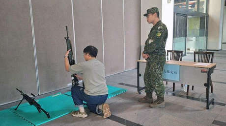 Taiwán utiliza un campus universitario para entrenamientos militares y genera críticas