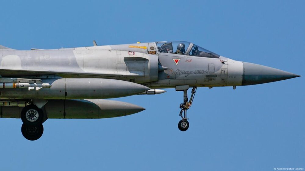 Avión Mirage 2000 de la FF. AA. de Taiwán.