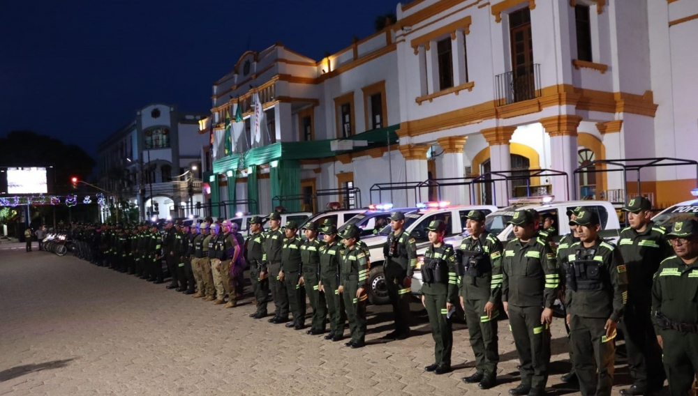 Policía ejecuta plan de seguridad por fiestas de fin de año